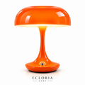 Lampe de bureau orange