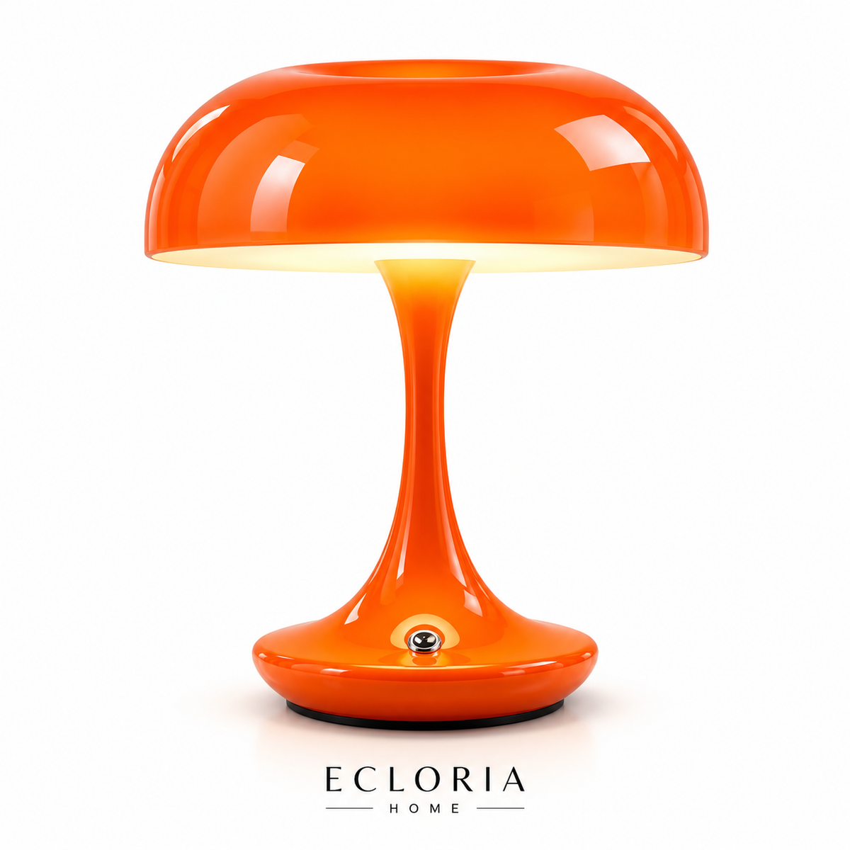 Lampe de bureau orange