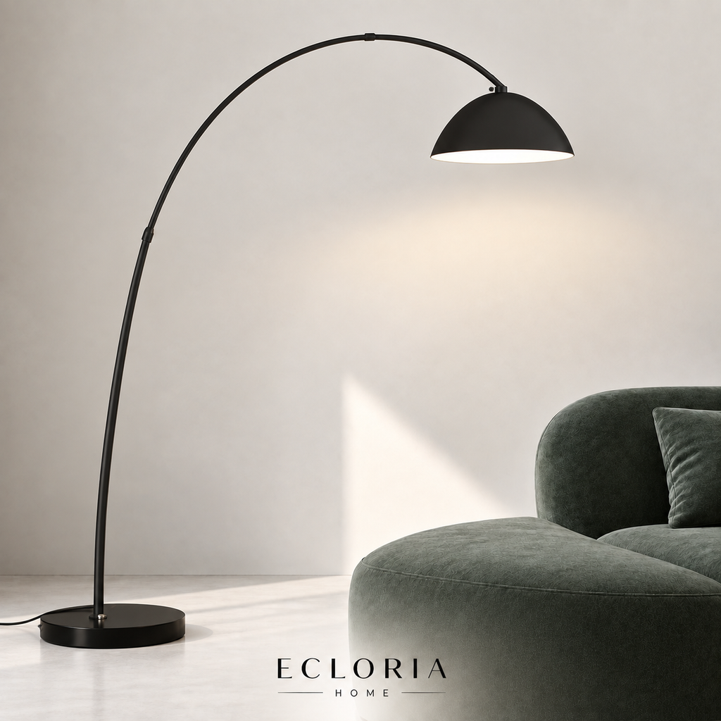 Lampadaire Arc Noir